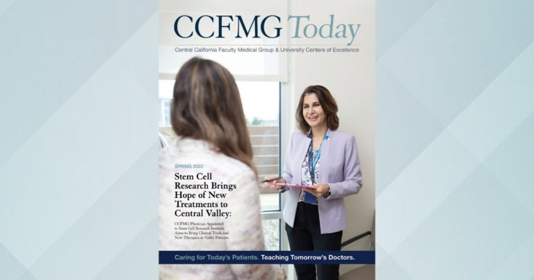 Cover of CCFMG Today - Spring 2022